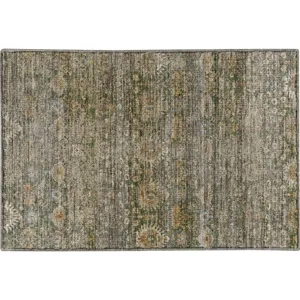 Machine Washable Aristo Basil 1\'8\" x 2\'6\" Rug