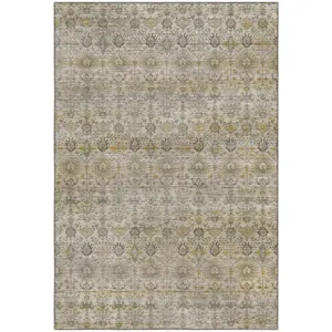 Machine Washable Aristo Ivory Rug