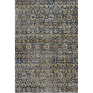 Machine Washable Aristo Navy Rug