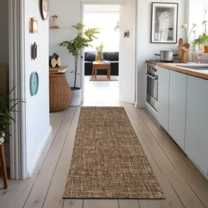 Abruzzo Chocolate 2\'3\" x 7\'6\" Runner Rug
