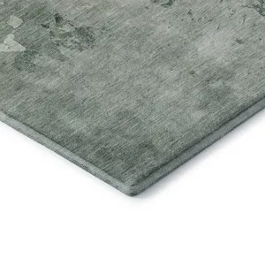 Luxury Washable Indoor/Outdoor Bresca Seafoam 8\' x 10\' Rug