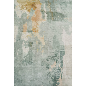 Luxury Washable Indoor/Outdoor Bresca Seafoam Rug