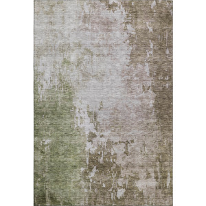 Luxury Washable Indoor/Outdoor Bresca Brown Rug