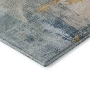 Luxury Washable Indoor/Outdoor Bresca Linen 2\'6\" x 3\'10\" Rug