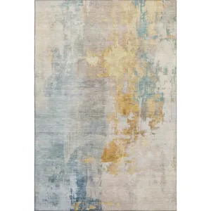 Luxury Washable Indoor/Outdoor Bresca Linen 2\'6\" x 3\'10\" Rug