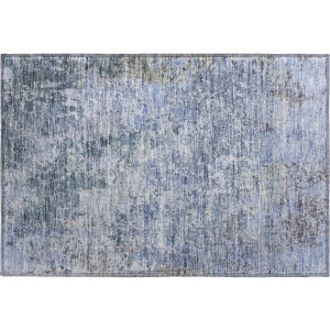 Luxury Washable Indoor/Outdoor Bresca Blue Rug