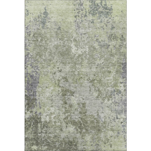 Luxury Washable Indoor/Outdoor Bresca Green Rug