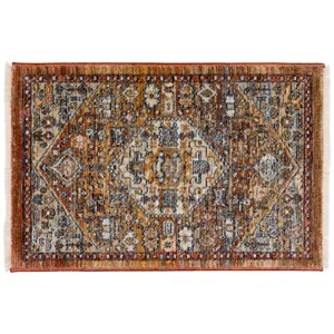 Bergama Paprika 1\'8\" x 2\'6\" Rug