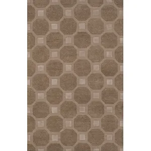 Tones Taupe Rug - 5' x 7'6"