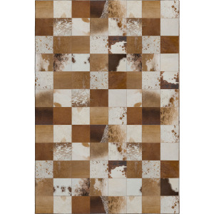 Luxury Washable Indoor/Outdoor Bozeman Brown Rug