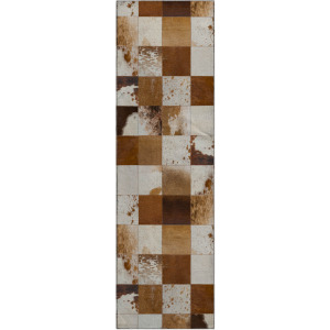 Luxury Washable Indoor/Outdoor Bozeman Brown 2'3
