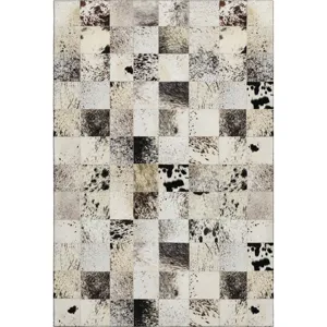 Luxury Washable Indoor/Outdoor Bozeman Cream 9\' x 12\' Rug