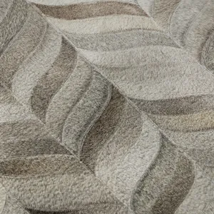 Luxury Washable Indoor/Outdoor Bozeman Gray 2\'3\" x 7\'6\" Runner Rug