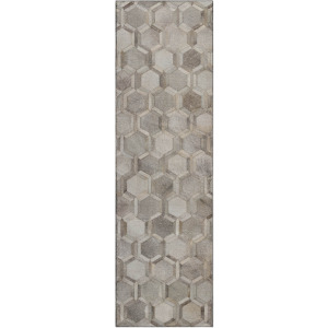 Luxury Washable Indoor/Outdoor Bozeman Gray 2'3