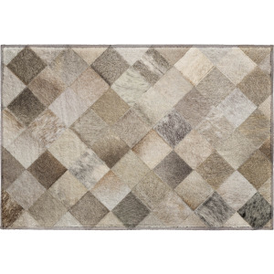 Luxury Washable Indoor/Outdoor Bozeman Gray Rug