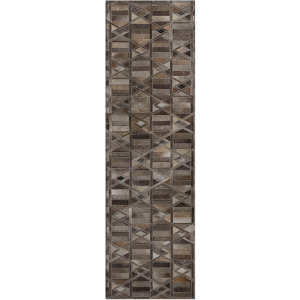 Luxury Washable Indoor/Outdoor Bozeman Gray 2'3