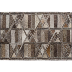Luxury Washable Indoor/Outdoor Bozeman Gray Rug