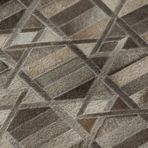 Luxury Washable Indoor/Outdoor Bozeman Gray 3\' x 5\' Rug