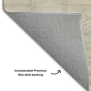 Luxury Washable Indoor/Outdoor Bozeman Linen 8\' x 10\' Rug