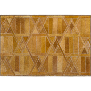 Luxury Washable Indoor/Outdoor Bozeman Rust Rug