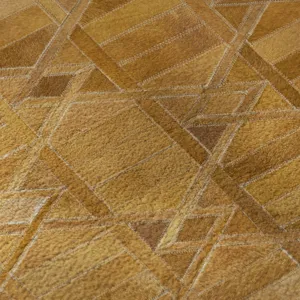 Luxury Washable Indoor/Outdoor Bozeman Rust 9\' x 12\' Rug