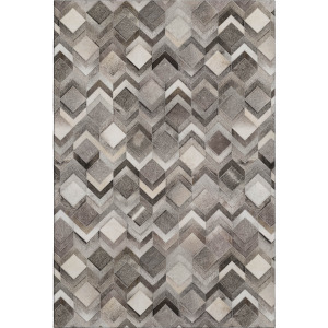 Luxury Washable Indoor/Outdoor Bozeman Gray Rug