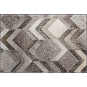 Luxury Washable Indoor/Outdoor Bozeman Gray Rug