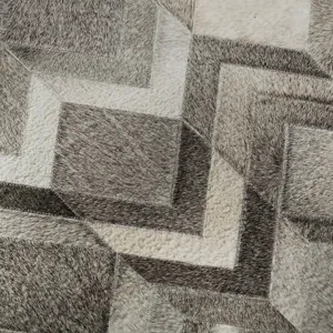 Luxury Washable Indoor/Outdoor Bozeman Gray 1\'8\" x 2\'6\" Rug