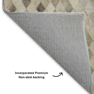 Luxury Washable Indoor/Outdoor Bozeman Gray 3\' x 5\' Rug