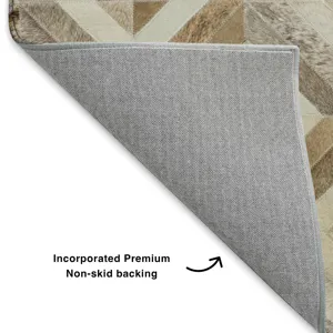 Luxury Washable Indoor/Outdoor Bozeman Gray 1\'8\" x 2\'6\" Rug