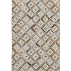 Luxury Washable Indoor/Outdoor Bozeman Gray Rug