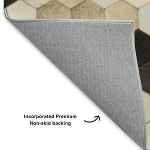 Luxury Washable Indoor/Outdoor Bozeman Dune 2\'3\" x 7\'6\" Runner Rug