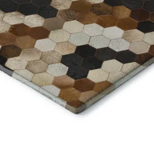 Luxury Washable Indoor/Outdoor Bozeman Dune 2\'3\" x 7\'6\" Runner Rug
