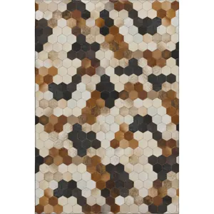 Luxury Washable Indoor/Outdoor Bozeman Dune 3\' x 5\' Rug