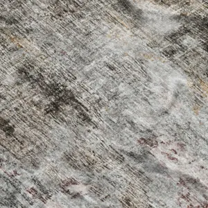 Luxury Washable Boca Gray 2\'6\" x 3\'10\" Rug