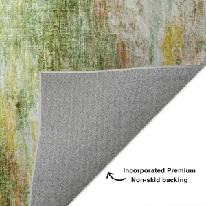 Luxury Washable Boca Sage 10\' x 14\' Rug