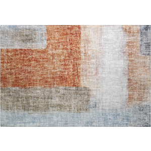 Luxury Washable Boca Salmon Rug