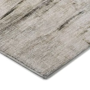 Luxury Washable Boca Gray 3\' x 5\' Rug