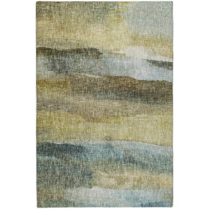 Luxury Washable Boca Khaki Rug
