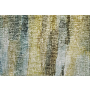 Luxury Washable Boca Khaki Rug