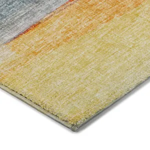 Luxury Washable Boca Salmon 2\'6\" x 3\'10\" Rug