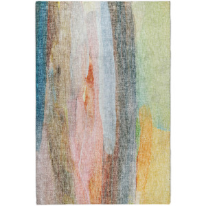 Luxury Washable Boca Salmon Rug
