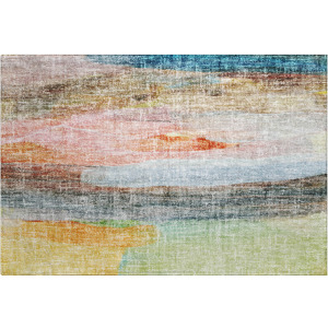 Luxury Washable Boca Salmon Rug