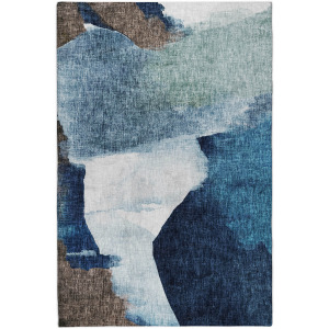 Luxury Washable Boca Denim Rug