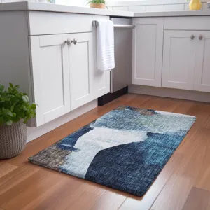 Luxury Washable Boca Denim 10\' x 14\' Rug