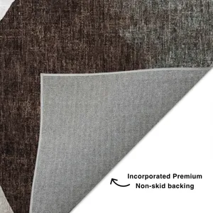 Luxury Washable Boca Taupe 8\' x 10\' Rug
