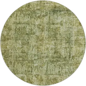 Luxury Washable Boca Aloe 8\' x 8\' Round Rug