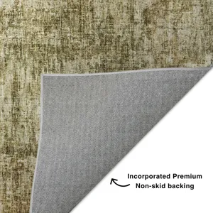 Luxury Washable Boca Taupe 10\' x 14\' Rug