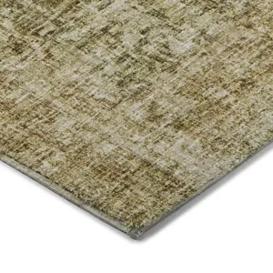 Luxury Washable Boca Taupe 10\' x 14\' Rug