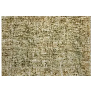 Luxury Washable Boca Taupe 10\' x 14\' Rug